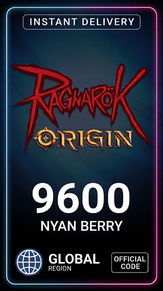 Ragnarok Origin Global - 9600 Nyan Berry Top-Up
