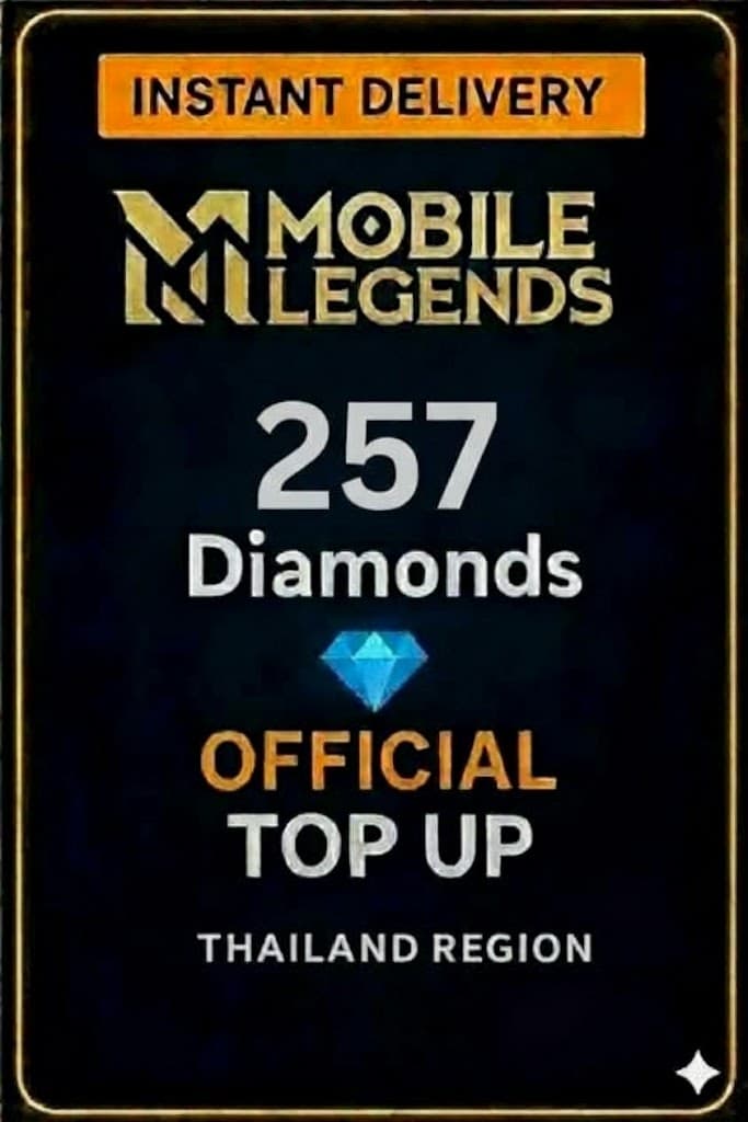 Mobile Legends - 257 Diamonds Top-Up (Thailand)