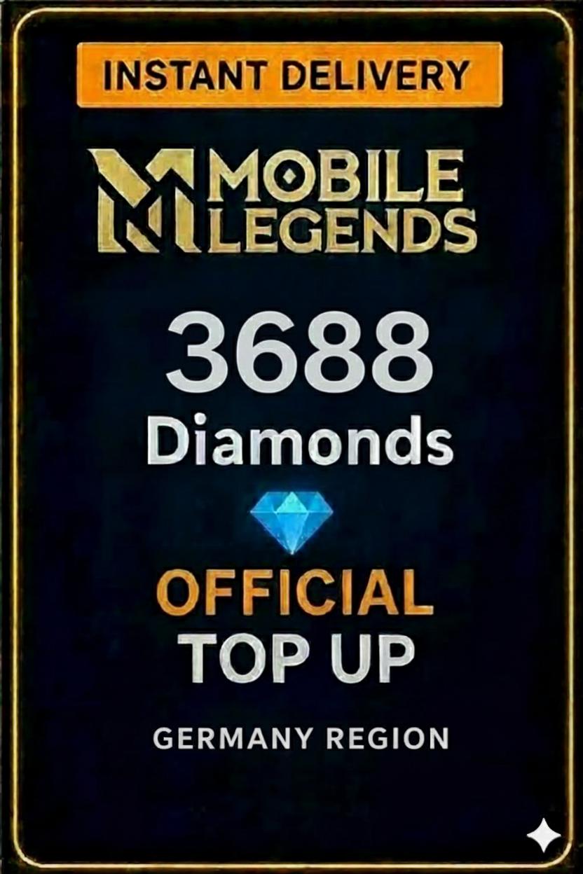 Mobile Legends - 3688 Diamonds Top-Up (Germany)