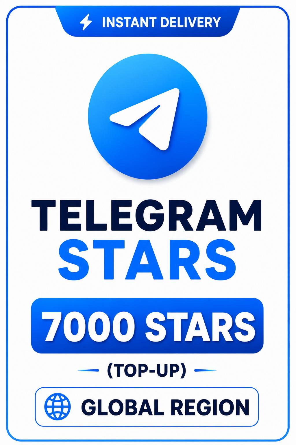 Telegram - 7000 Stars (Top-Up)