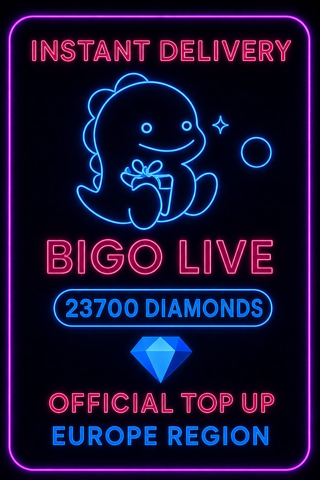 Bigo Live - 23700 Diamonds (Top-Up) (EU)