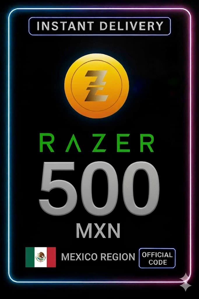 Razer Gold 멕시코 500 MXN