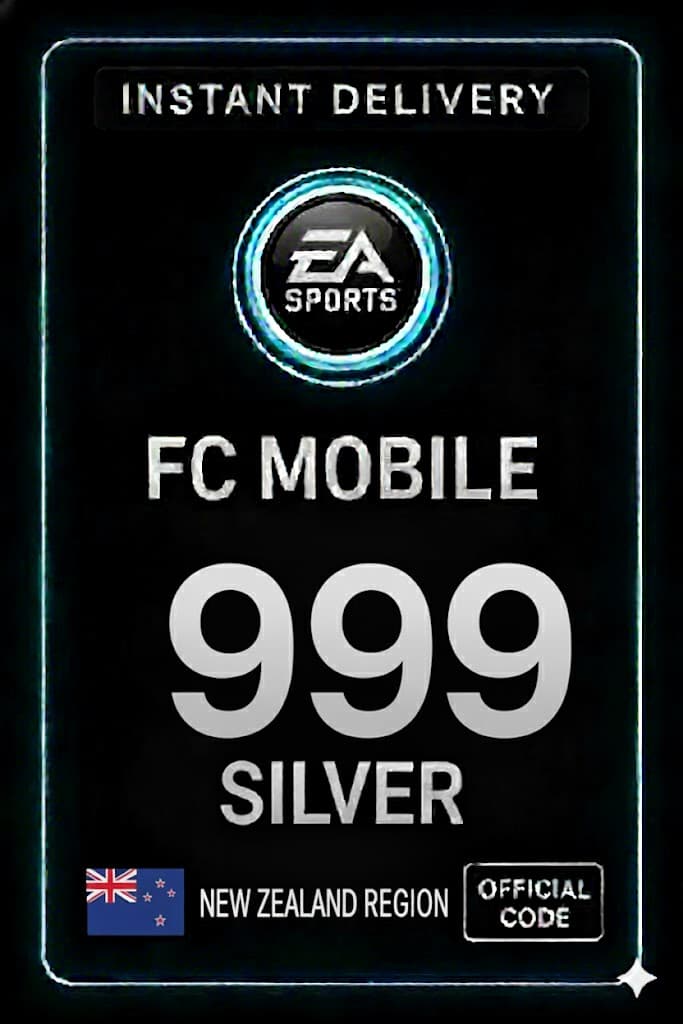 FC Mobile 999 Silver गिफ्ट कार्ड - न्यूज़ीलैंड
