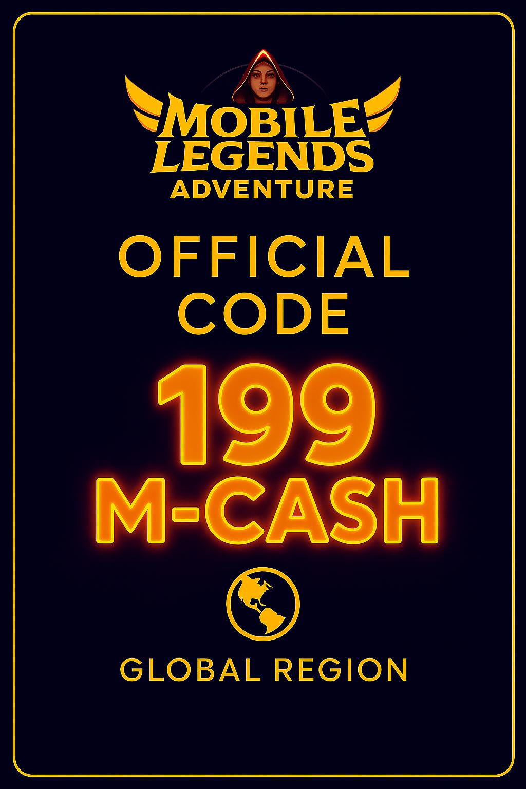 Mobile Legends Adventure 199 M-Cash (Παγκόσμιο)