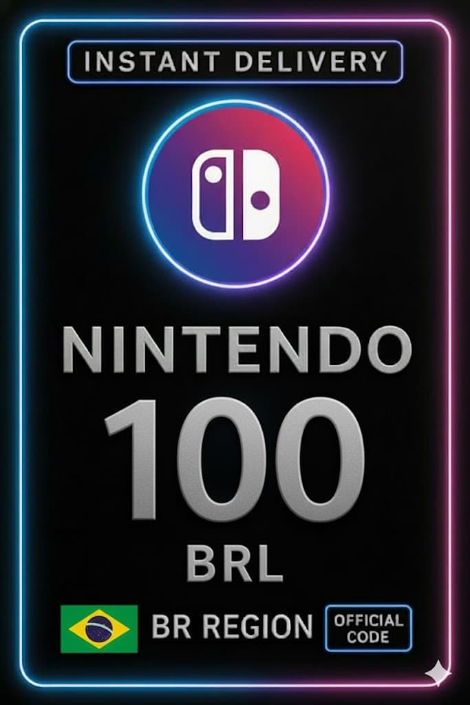 Nintendo eShop Kaart - 100 BR