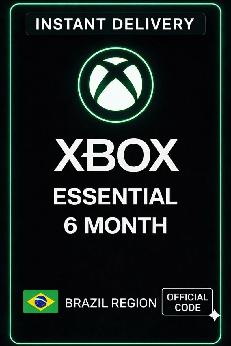Xbox Game Pass Essential 6 Months Brasil