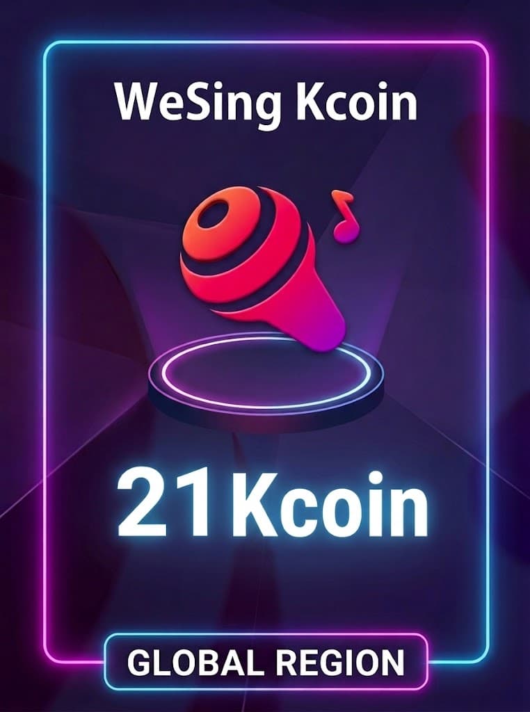 WeSing - 21 Kcoin Topup