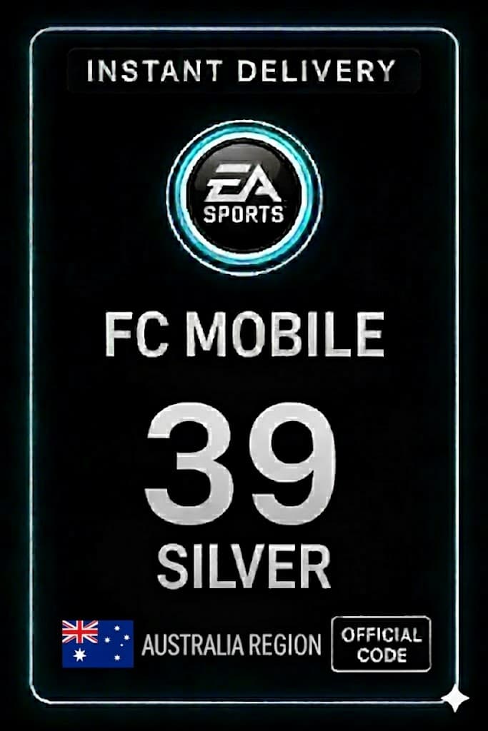 FC Mobile 39 Ezüst Ajándékkártya - Ausztrália