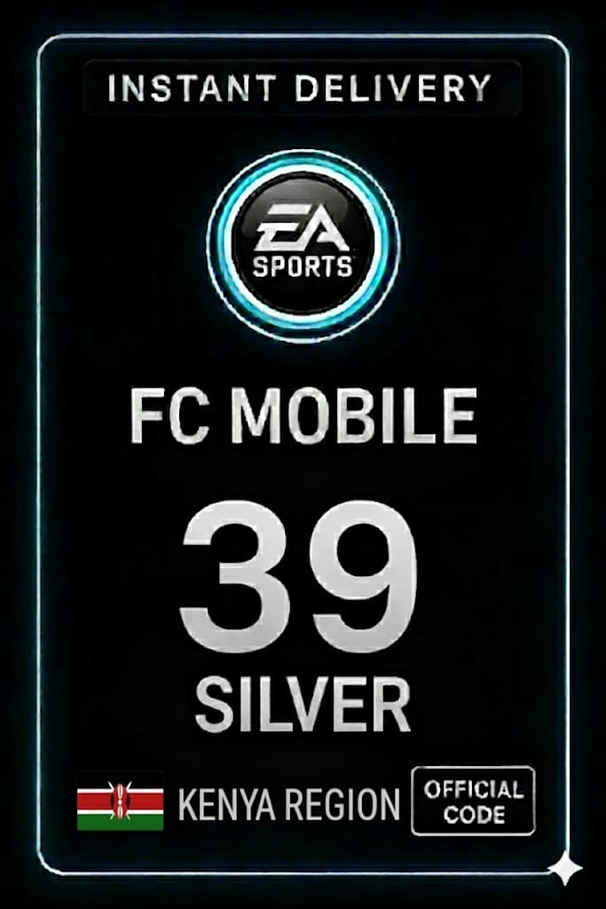 FC Mobile 39 Ezüst Ajándékkártya - Kenya
