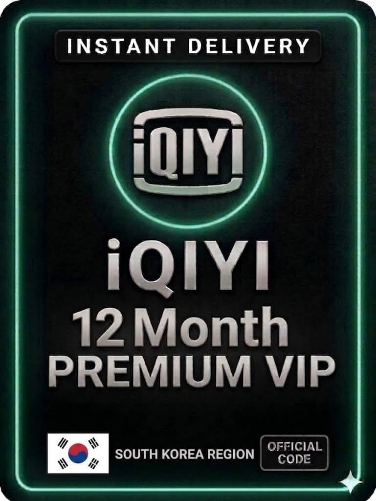 iQIYI 12 Month Premium VIP South Korea