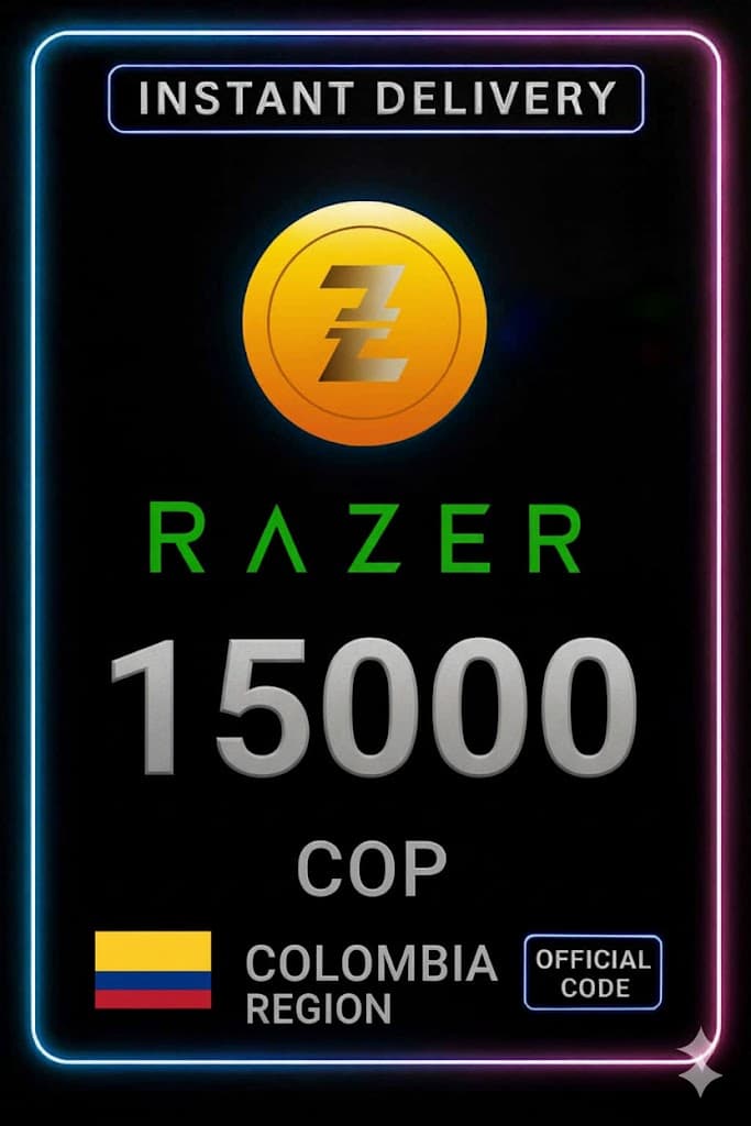 Razer Gold Κολομβία 15000 COP