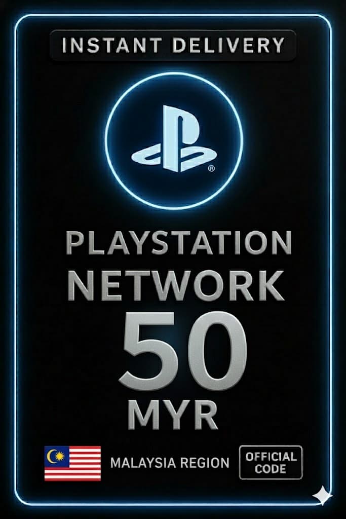 PSN kort RM50 MY