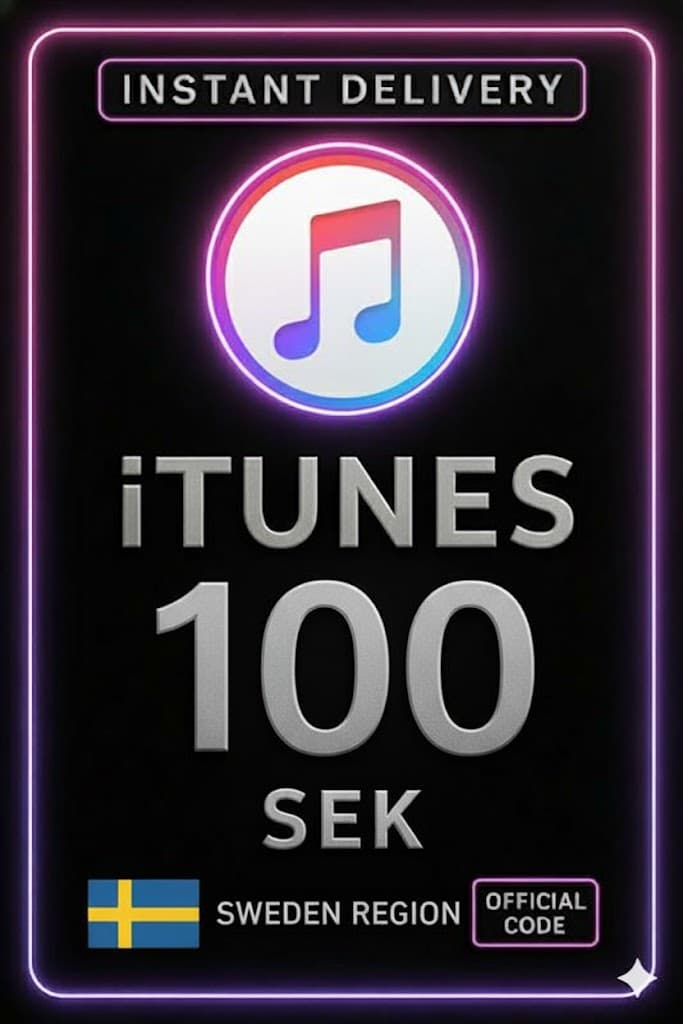 iTunes Gift Card 100 SEK SE