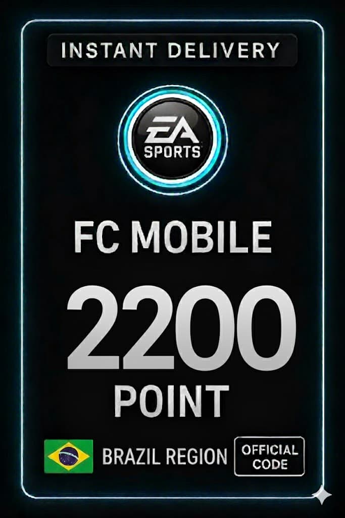 FC Mobile 2200 միավոր Նվեր Քարտ - Բրազիլիա