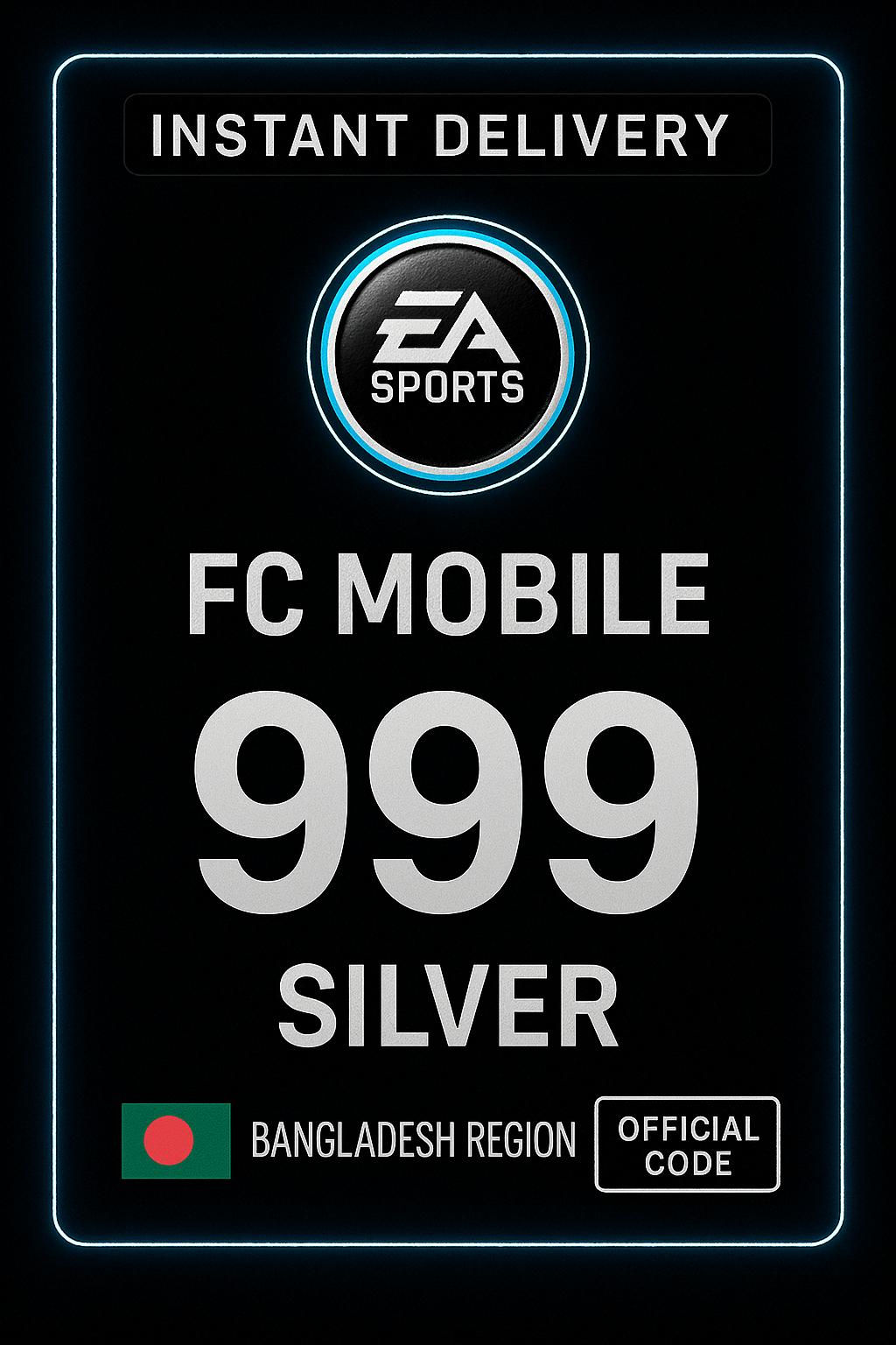 FC Mobile 999 Silver Gift Card - Bangladesh