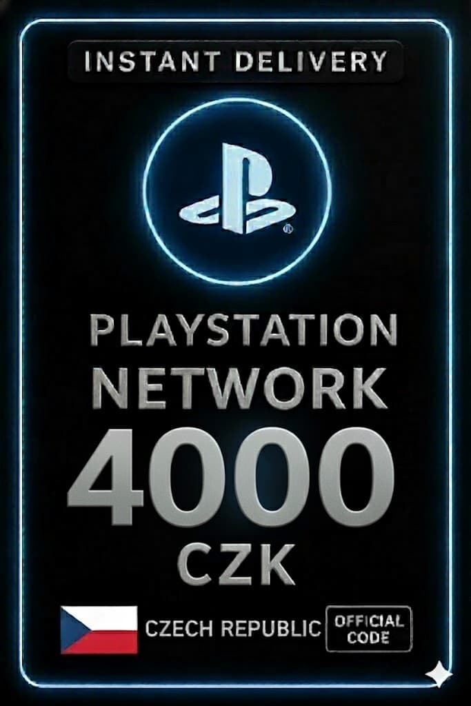 PSN Card Czech Republic - 4000 CZK (CZ)