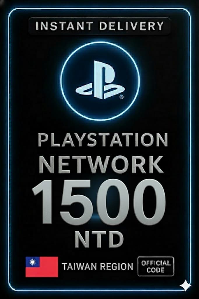 PSN քարտ 1500 NTD TW