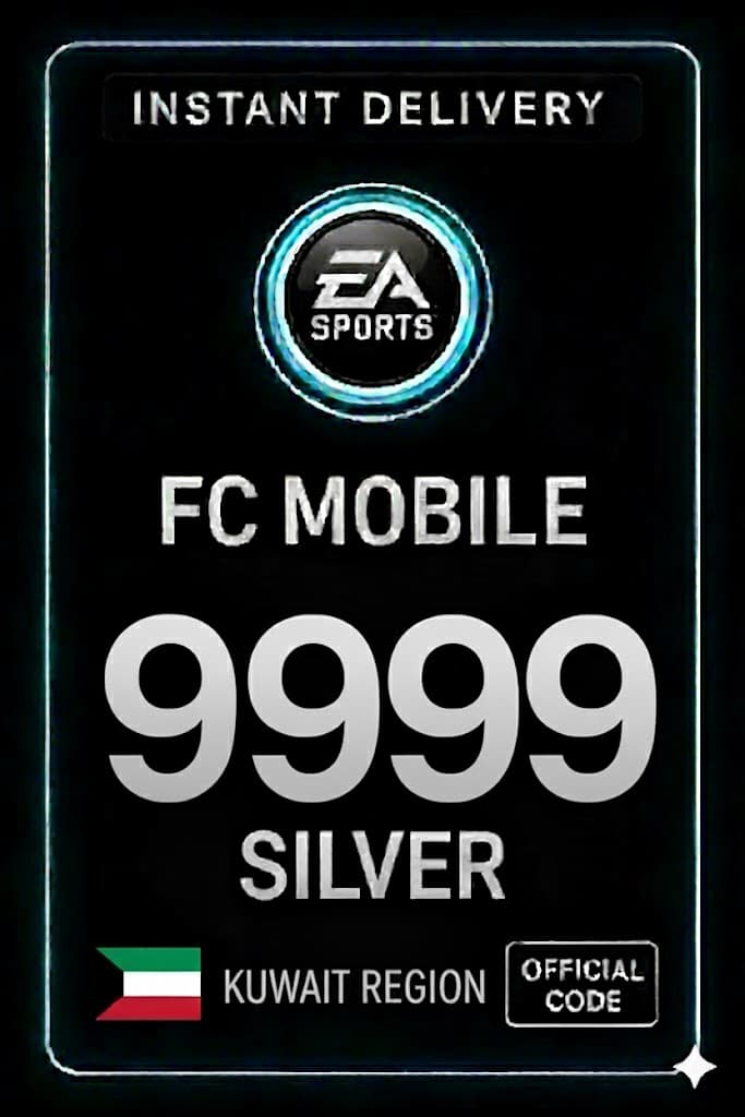 FC Mobile 9999 Күміс Сыйлық картасы - Кувейт