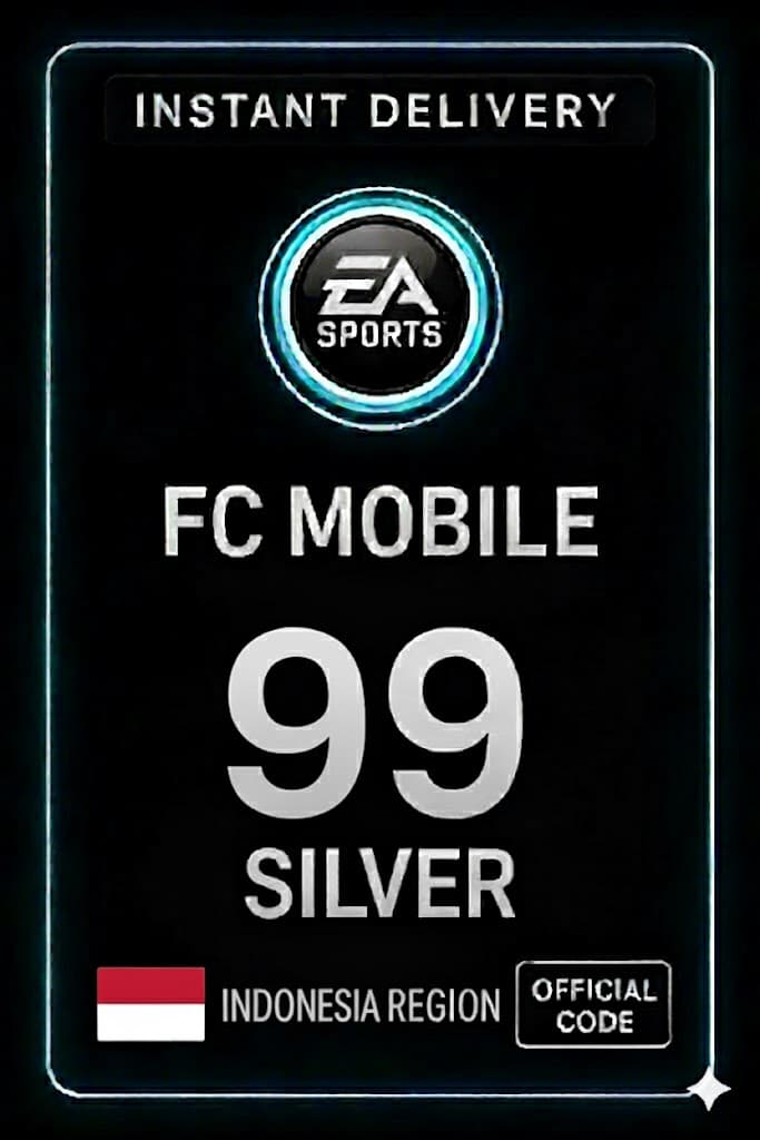FC Mobile 99 Ezüst Ajándékkártya - Indonézia