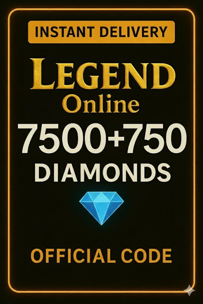 Legend Online 7500+750 Elmas EPIN