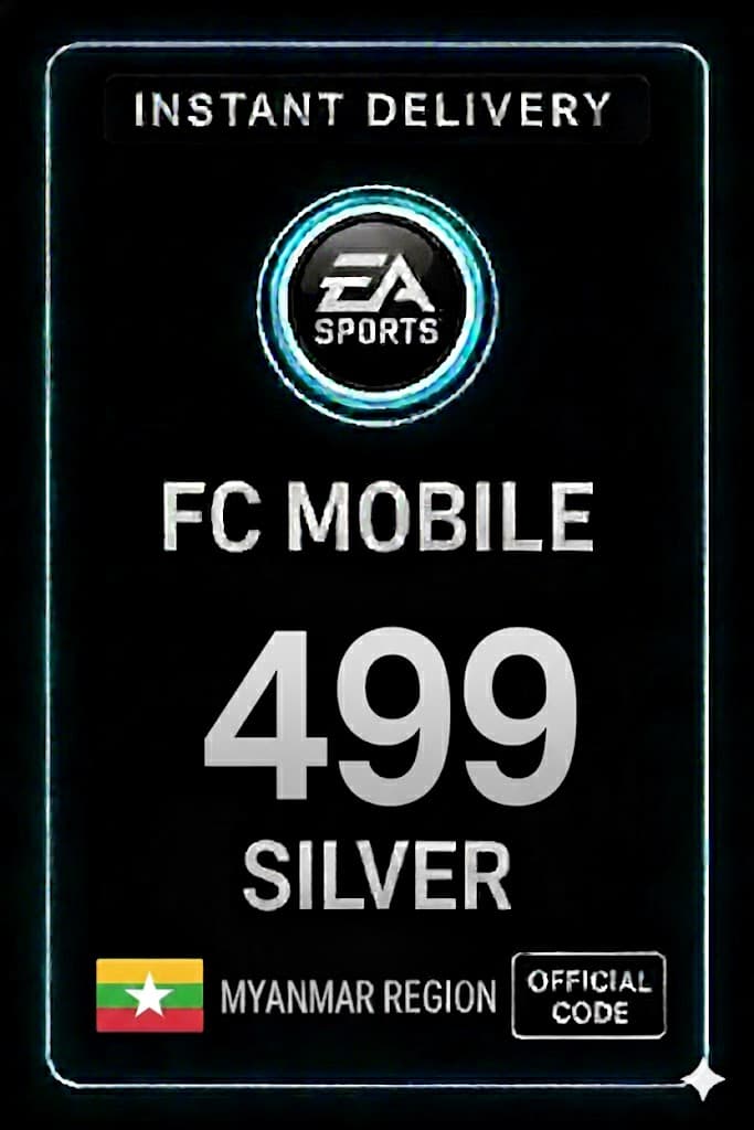 FC Mobile 499 Ezüst Ajándékkártya - Mianmar