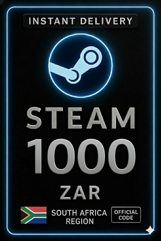 Steam Wallet 1000 ZAR - (Afrika Selatan) Gift Card