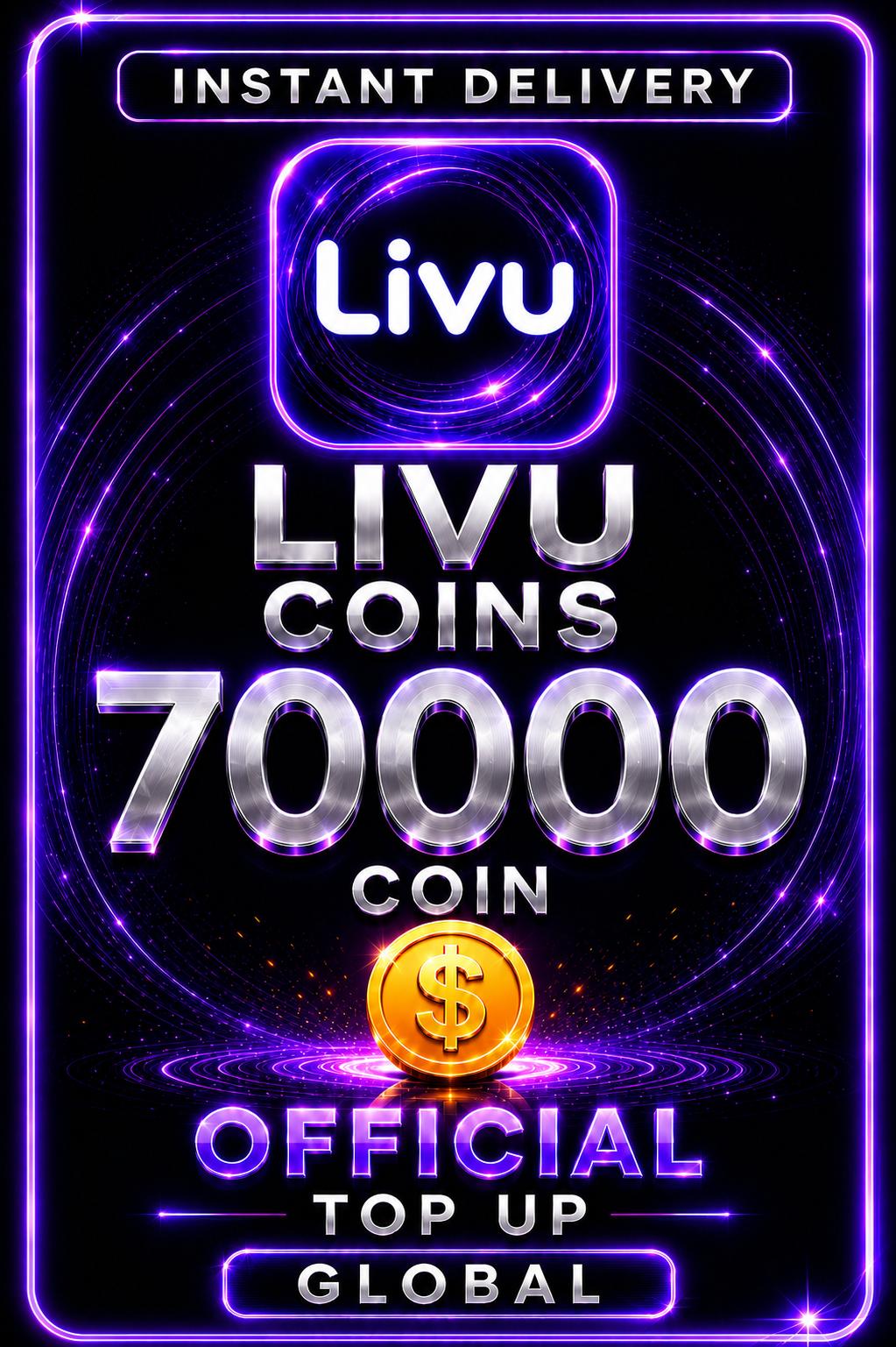 LivU - 70000 Coins Top Up (Global)