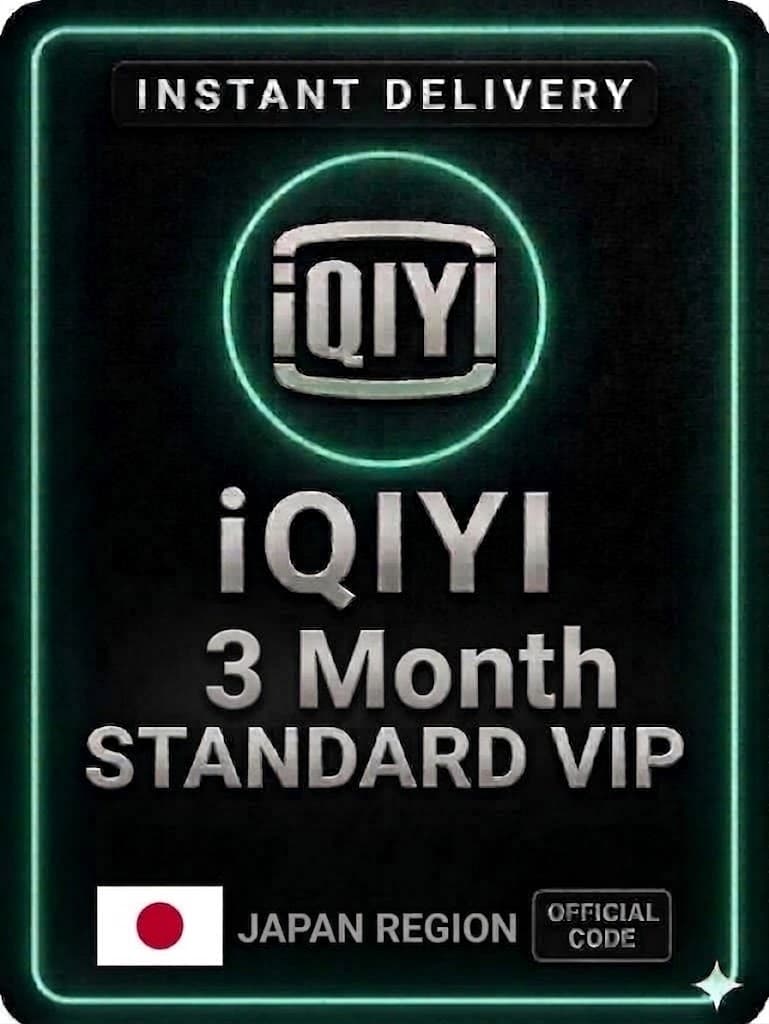 iQIYI 3 Month Standard VIP Japan