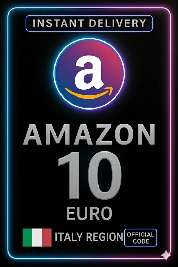 Ամազոն նվերի քարտ - Իտալիա 10 €