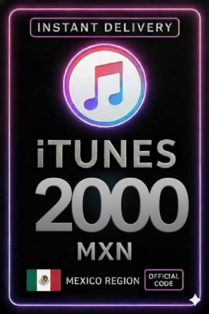iTunes Gift Card 2000 MXN MX