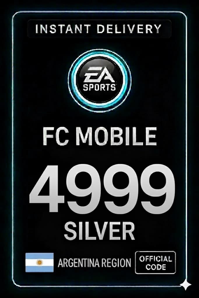 FC Mobile 4999 Ezüst Ajándékkártya - Argentína