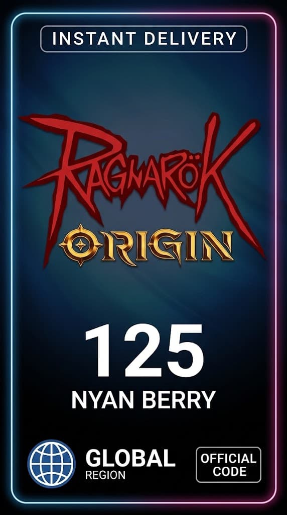 Ragnarok Origin Global - 125 Nyan Berry Top-Up