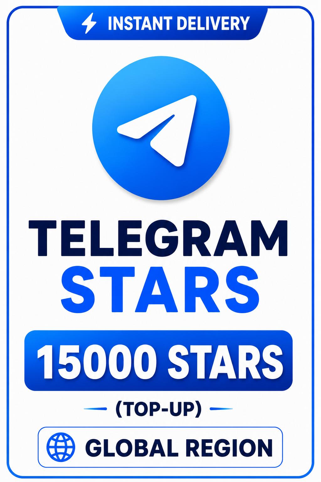Telegram - 15000 Stars (Top-Up)