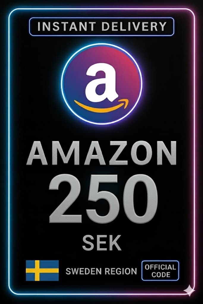Amazon Ajándékutalvány - Svédország 250 SEK