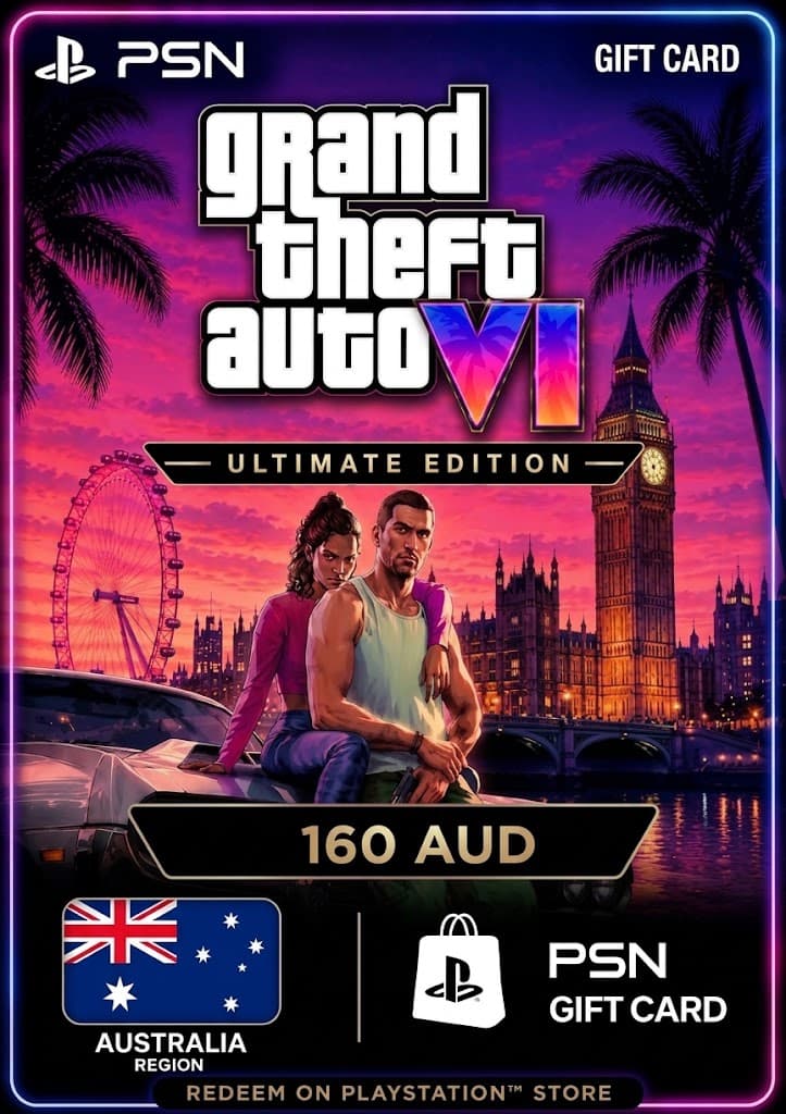 GTA 6: Ultimate Edition - PSN Gift Card 160 AUD (Australia)