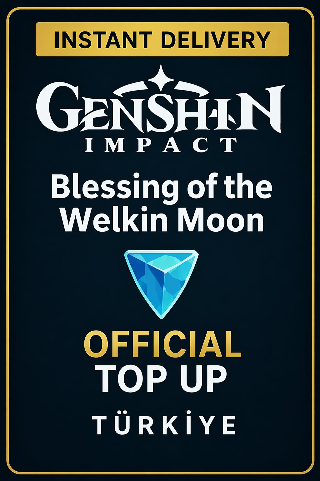 Genshin Impact Blessing Welkin Moon Top Up (Türkiye)