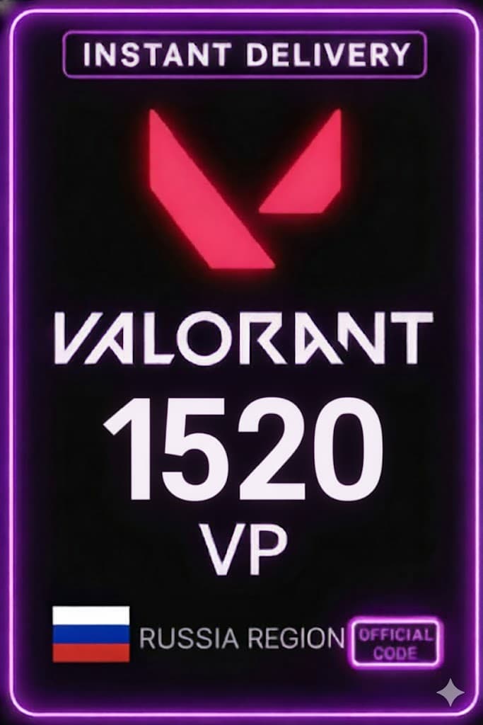 Valorant 1520 VP (Russia Server)