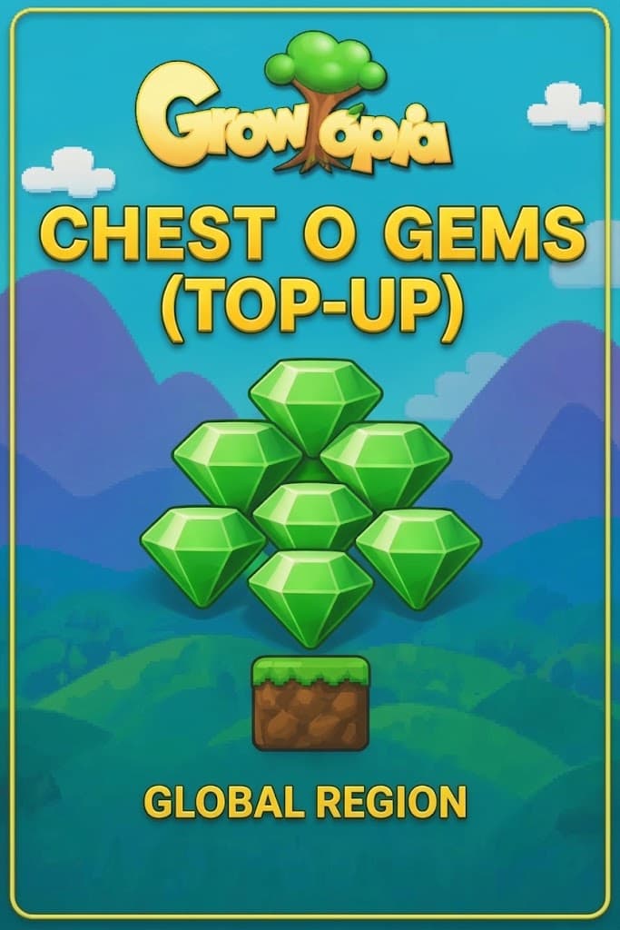 Growtopia - Chest O Gems (Top-Up)