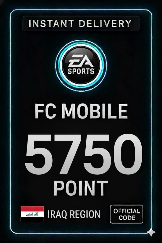 FC Mobile 5750 Xal Hədiyyə Kartı - İraq