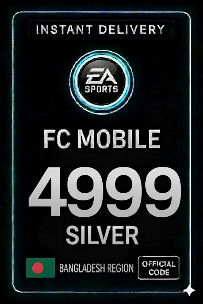 FC Mobile 4999 Silver Gift Card - Bangladesh