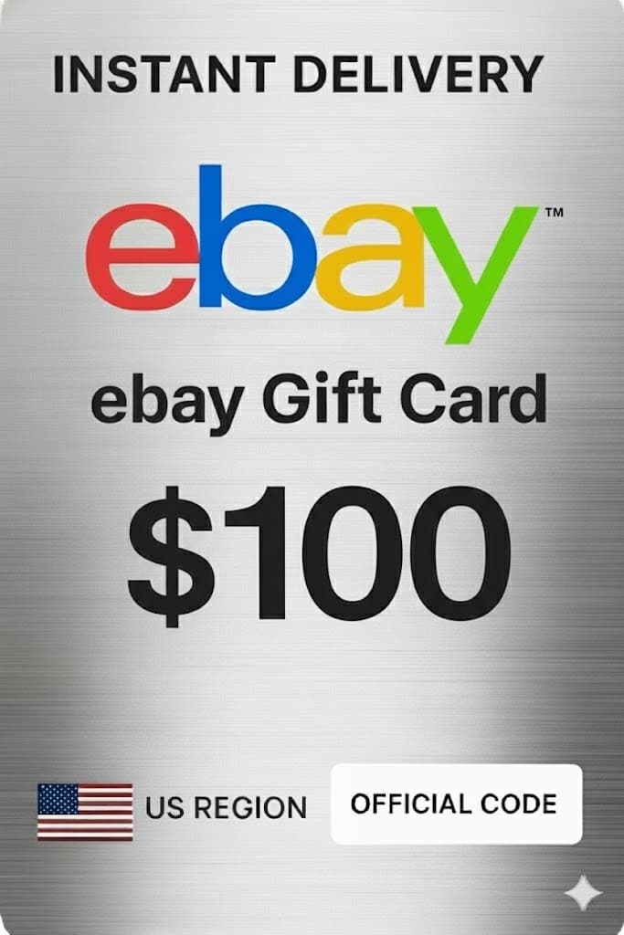 eBay Δωροκάρτα ΗΠΑ $100