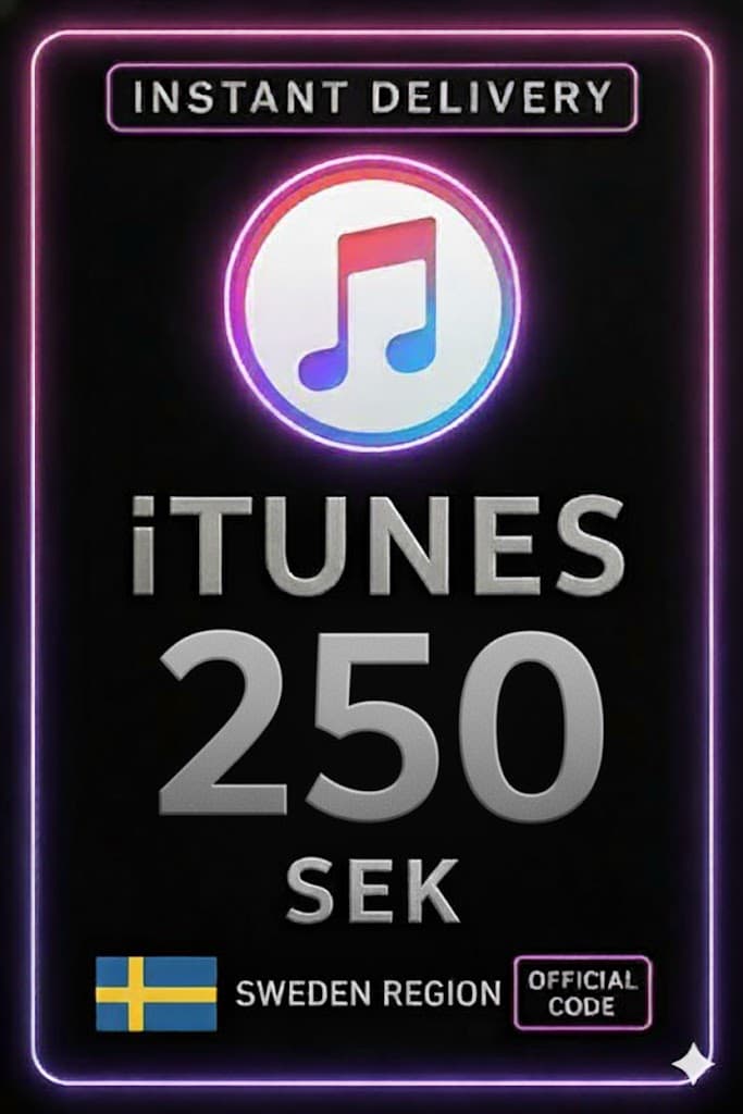 iTunes Gift Card 250 SEK SE