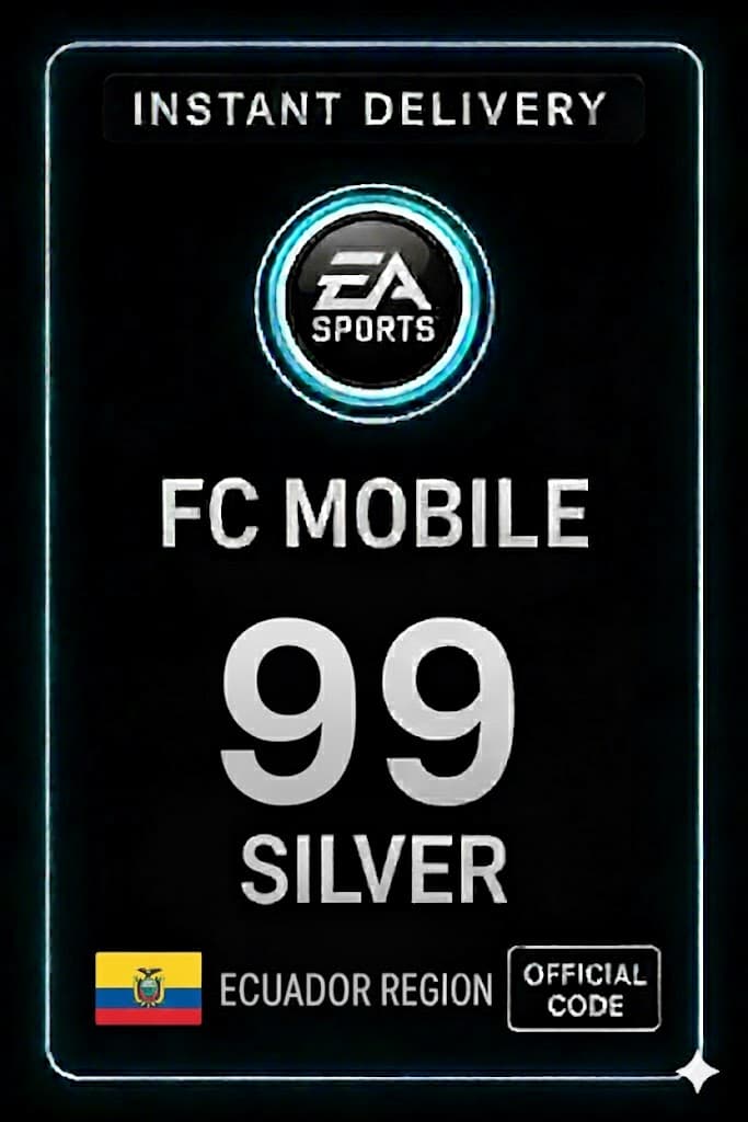 FC Mobile 99 արծաթ Նվեր Քարտ - Էկվադոր