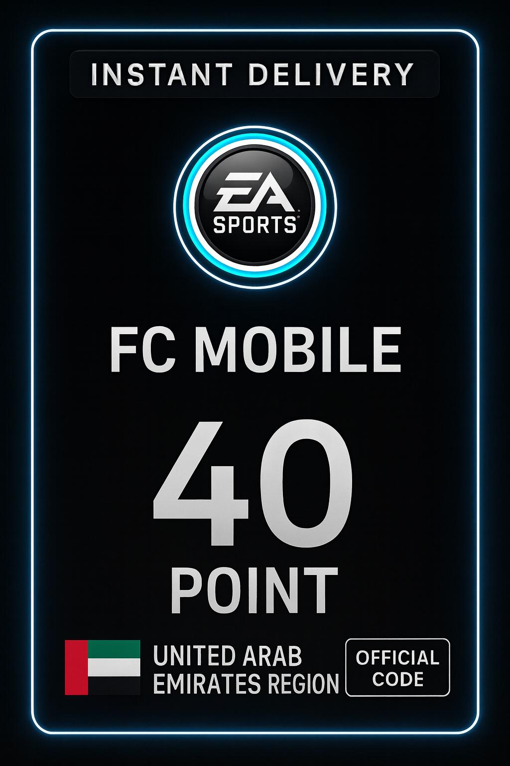 FC Mobile 40 Points - United Arab Emirates