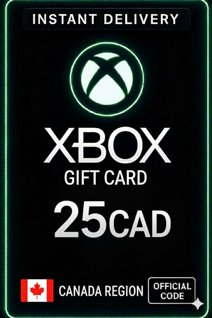 Carte-cadeau Xbox Live 25 CAD Wallet