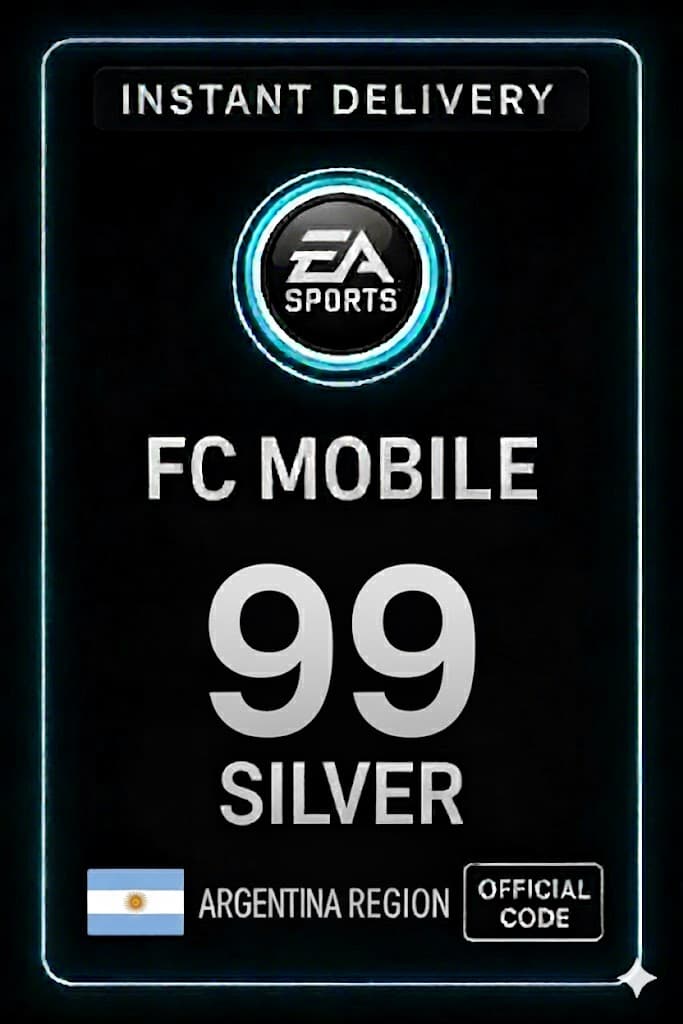 FC Mobile 99 Ezüst Ajándékkártya - Argentína