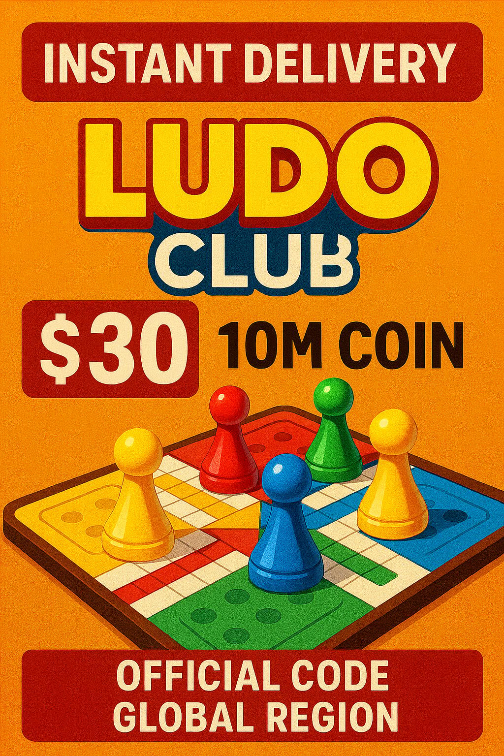 Ludo Club - 10 triệu Xu (Toàn cầu)