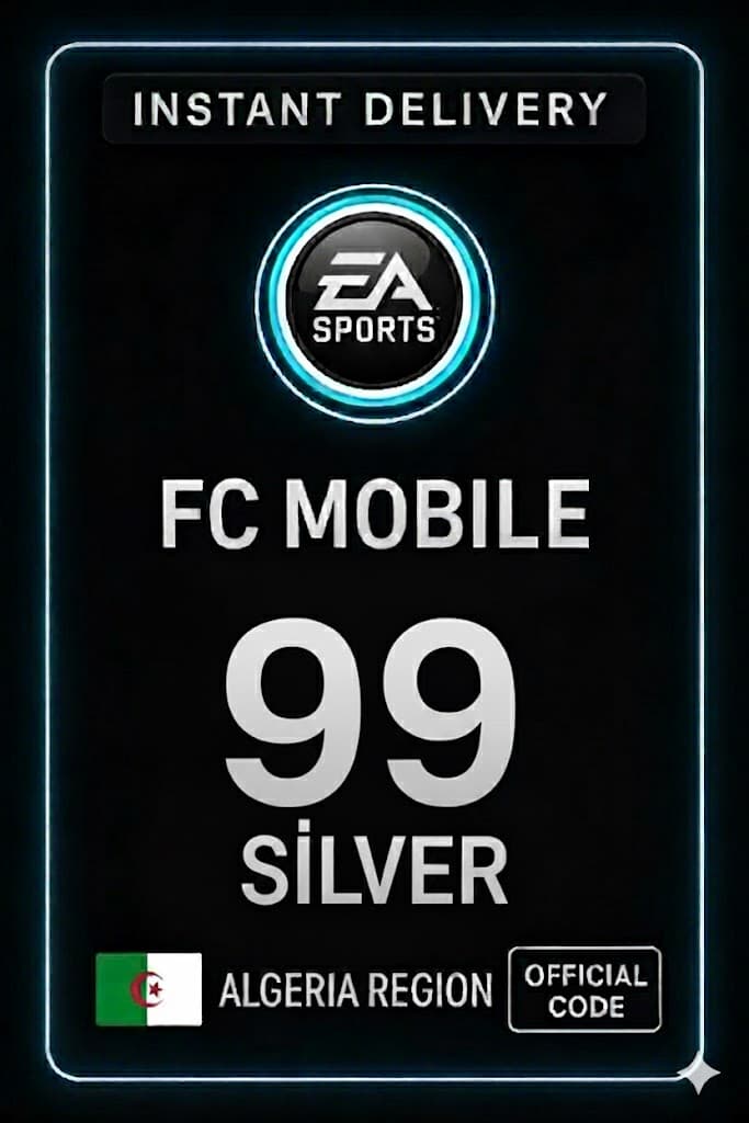 FC Mobile 99 Արծաթ Նվեր Քարտ - Ալժիր