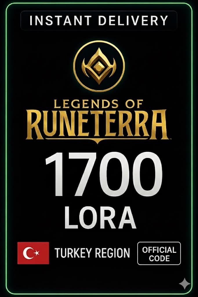 Legends of Runeterra - 1700 LoRa (Tyrkiet)