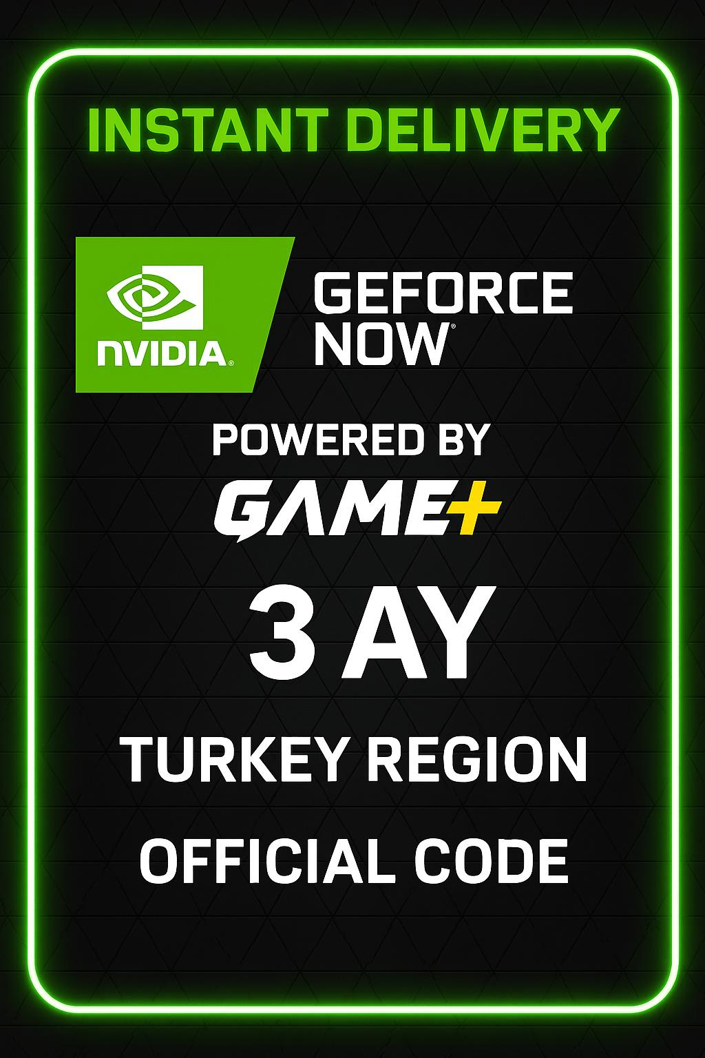 GeForce Now Game Plus 3 Aylık